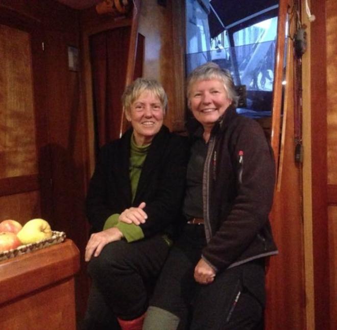 We met Valerie Viel and Francois Dupois aboard Cybele © SV Taipan